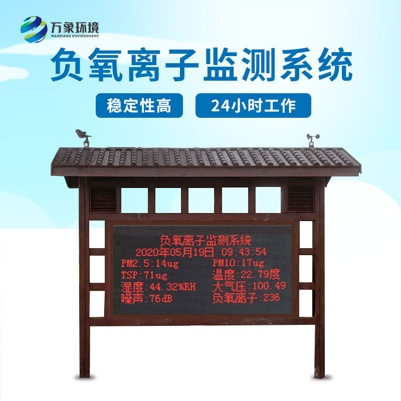 ??負氧離子在線監測系統——一款創新性和實用性的科技產品